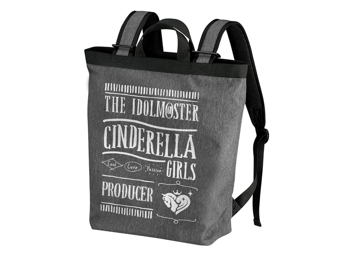 The Idolmaster Cinderella Girls 2way Backpack HEATHER CHARCOAL