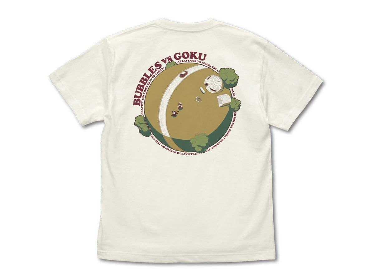 Dragon Ball Z: King Kai T-Shirt / Vanilla White - Large