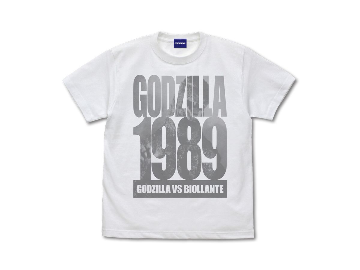 Godzilla 1989 T-shirt WHITE XL