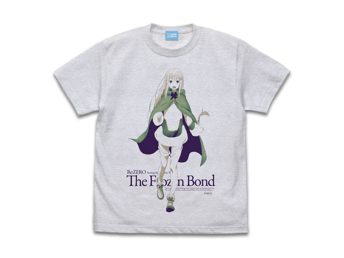 Re: Zero Starting Life in Another World: Emilia T-shirt Freezing Bond Ver. ASH XL