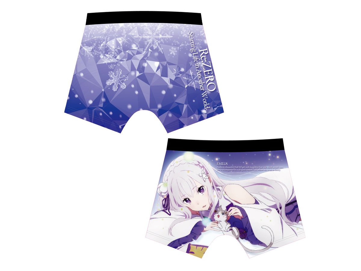Re: Zero Starting Life in Another World: Emilia Boxer Shorts M