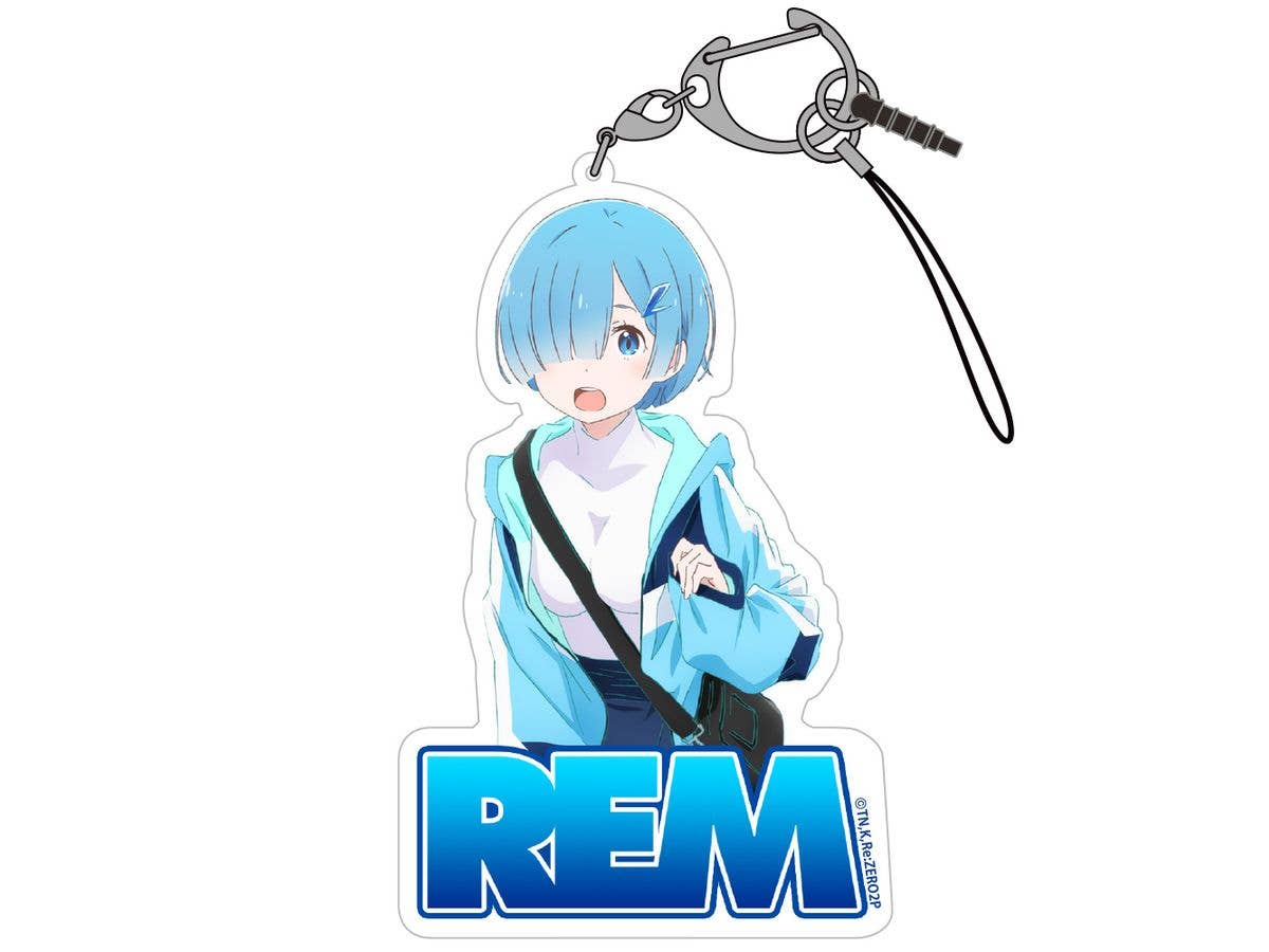 Re:Zero Starting Life In Another World: Rem Design Acrylic Multi-Keychain