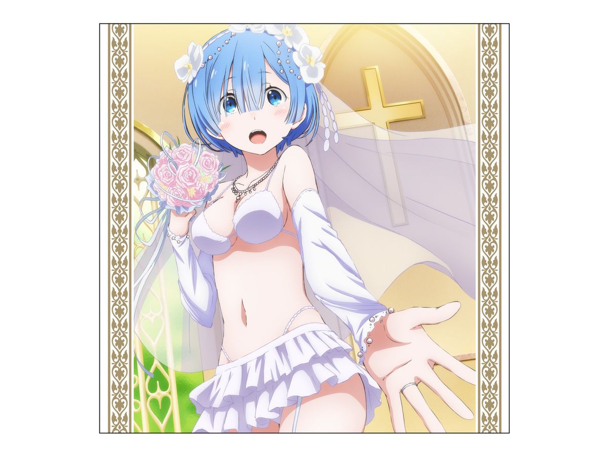 Re: Zero Starting Life in Another World: Wedding Rem Cushion Cover