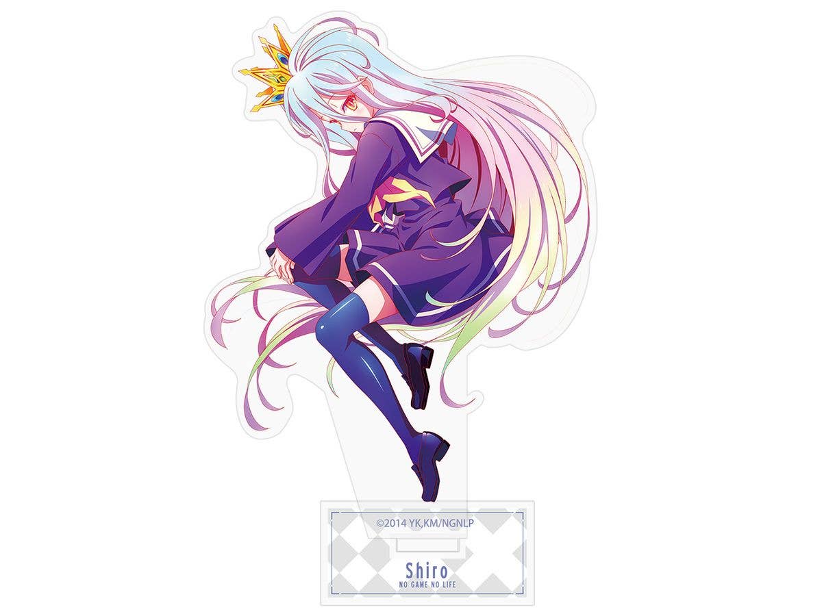 No Game No Life: Original Illustration Shiro Acrylic Stand