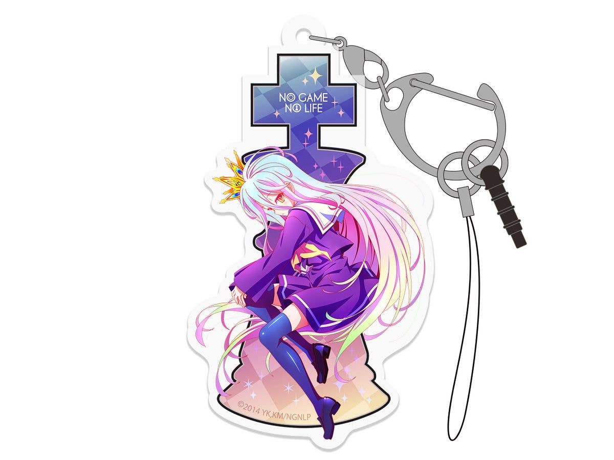 No Game No Life: Shiro Design Acrylic Multi-Keychain