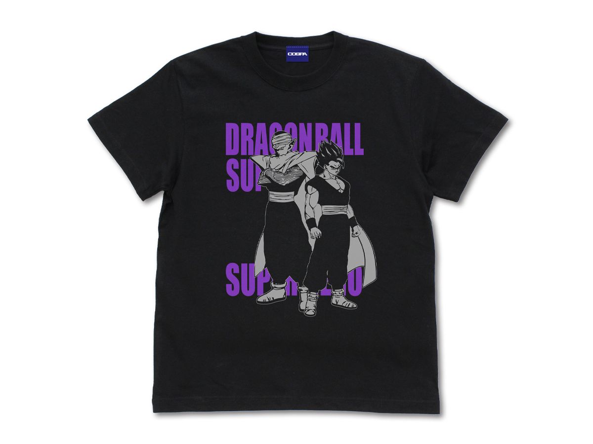 Dragon Ball Super Superhero: Superhero Gohan & Piccolo T-Shirt / Black-Xl
