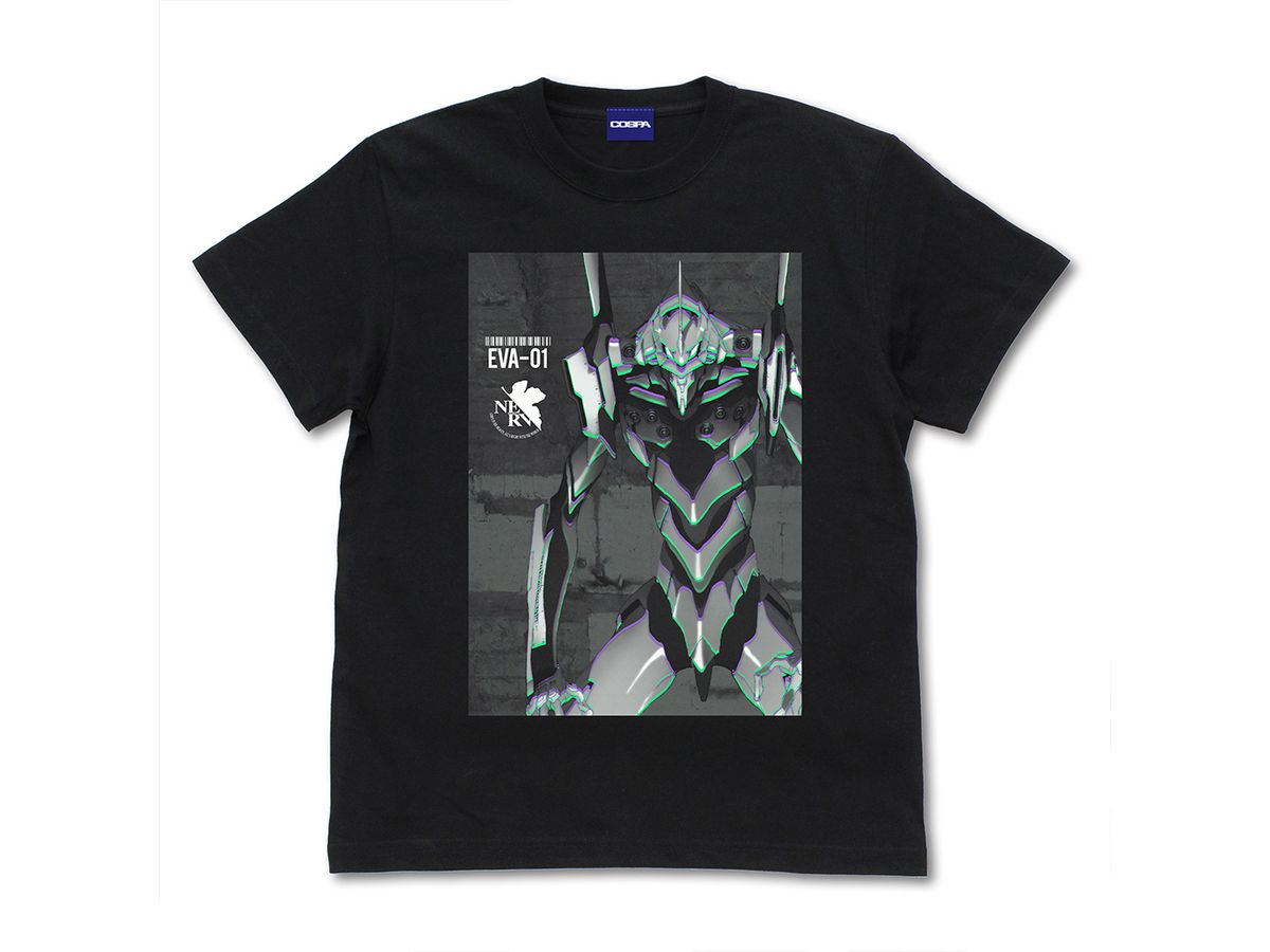 Evangelion: Eva Unit 01 Effect Visual T-Shirt / Black-M