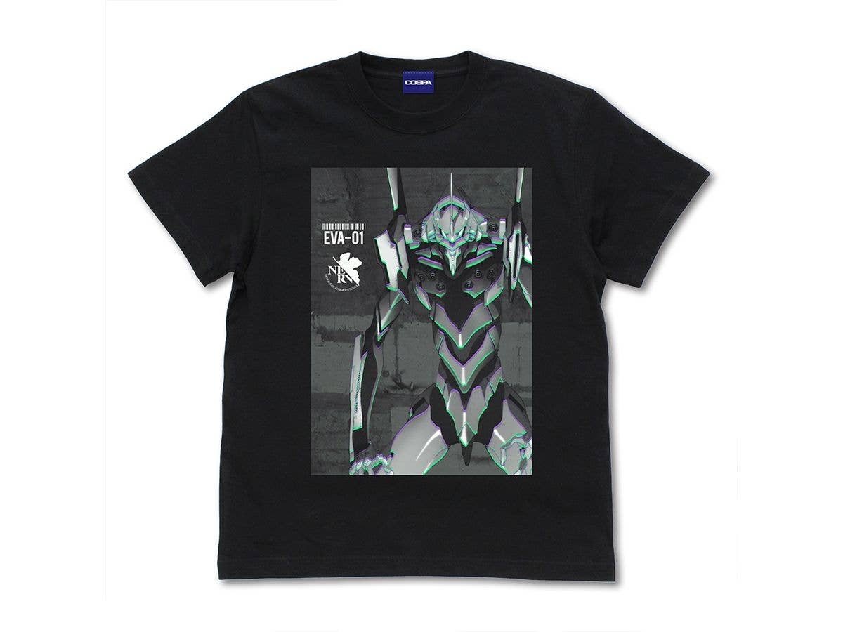 Evangelion: Eva Unit 01 Effect Visual T-Shirt / Black-L