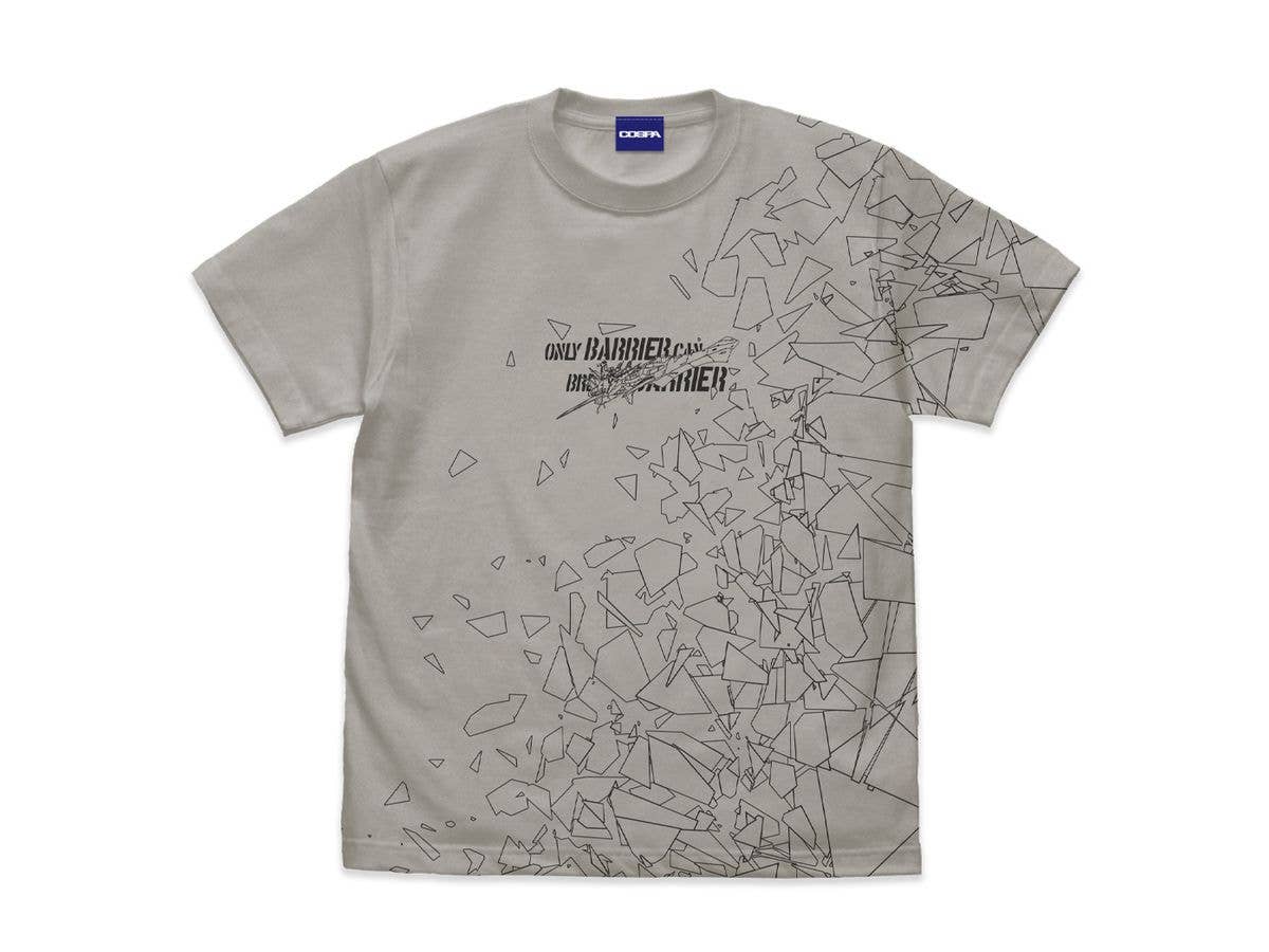 Nadia: Only Barriers Can Beat Barriers T-shirt LIGHTGRAY XL