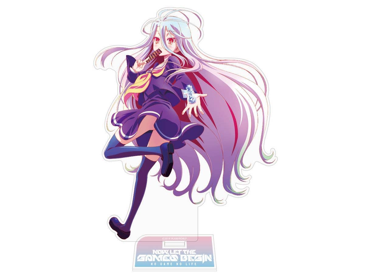 No Game No Life: Original Illustration Shiro Acrylic Stand (Large) Ver.2.0