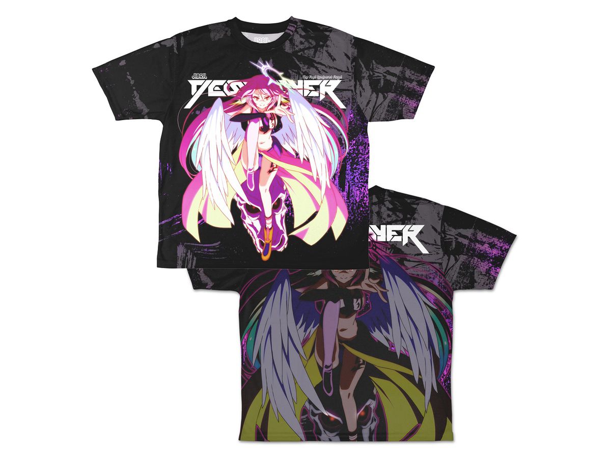 No Game No Life: Jibril Double-sided Full Graphic T-shirt Ver.1.0 DESTROYER M