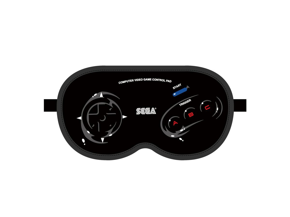 Mega Drive Controller Type Eye Mask
