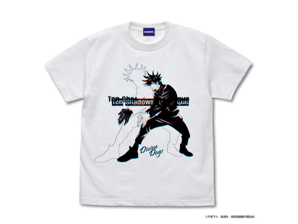Jujutsu Kaisen: Megumi Fushiguro T-shirt WHITE L