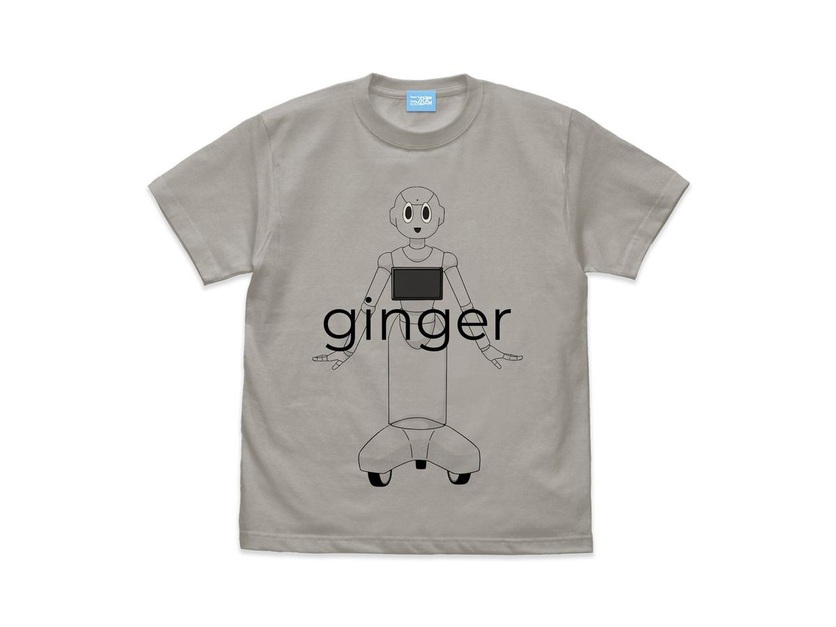 Laid-Back Camp: Ginger-kun T-shirt LIGHT GRAY M