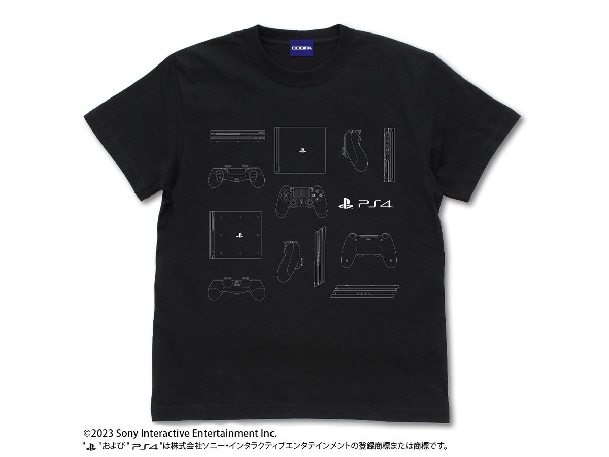 T-shirt for PlayStation 4 BLACK S