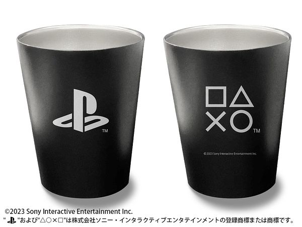 Stainless Steel Thermo Tumbler for PlayStation BLACK