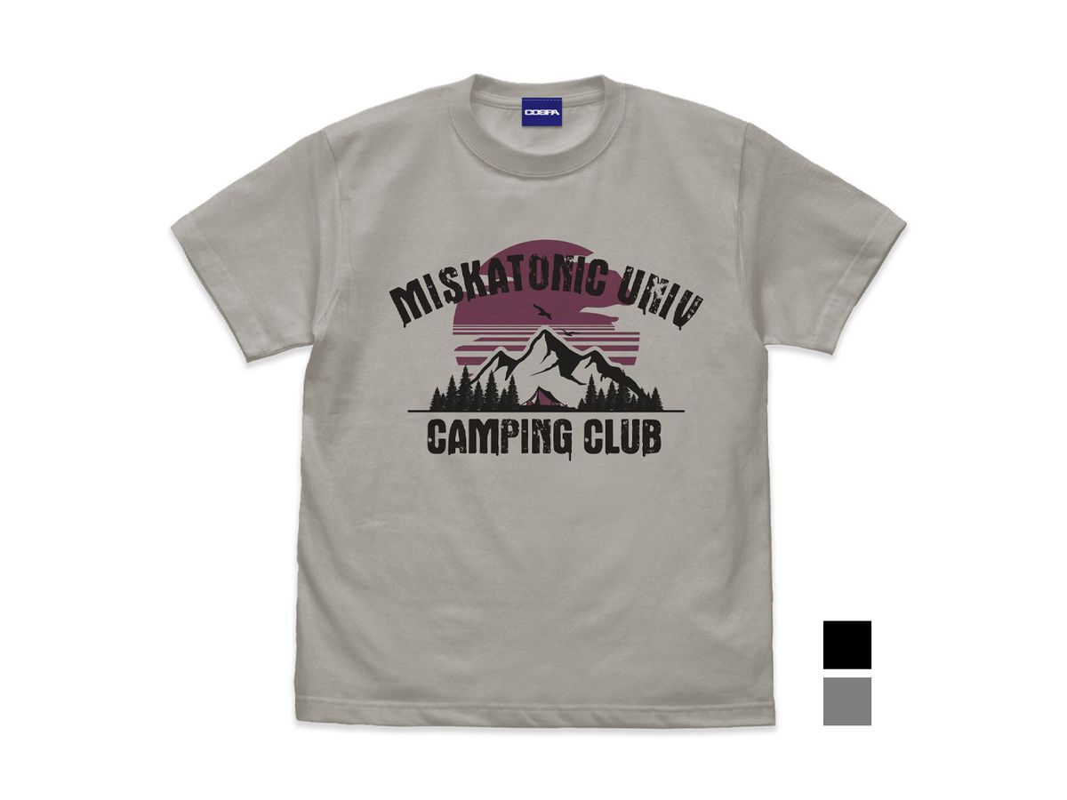 Miskatonic University Outdoor Activity Club T-shirt LIGHT GRAY M