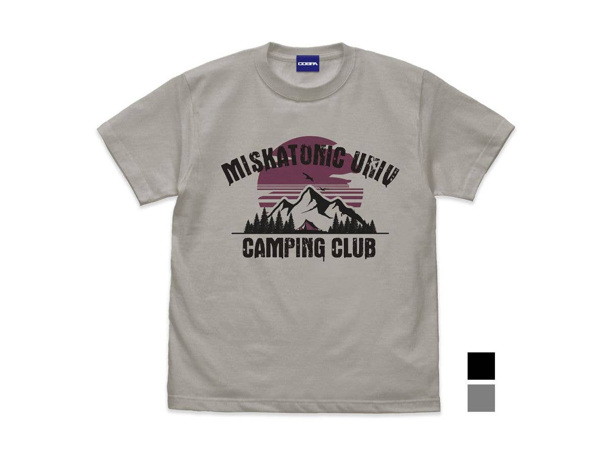 Miskatonic University Outdoor Activity Club T-shirt LIGHT GRAY L