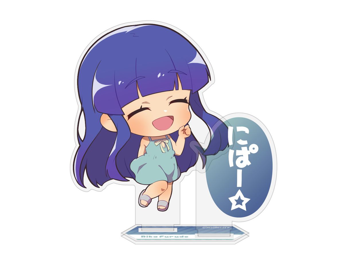 Higurashi When They Cry Sotsu Rika Furude Acrylic Stand Niper Ver.