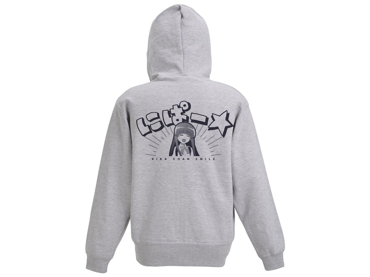Higurashi no Naku Koroni Sotsu: Nipa Zip Hoodie MIX GRAY L