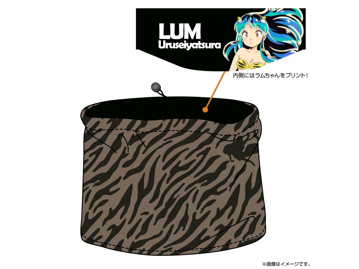 Anime Version Urusei Yatsura Lum Neck Warmer