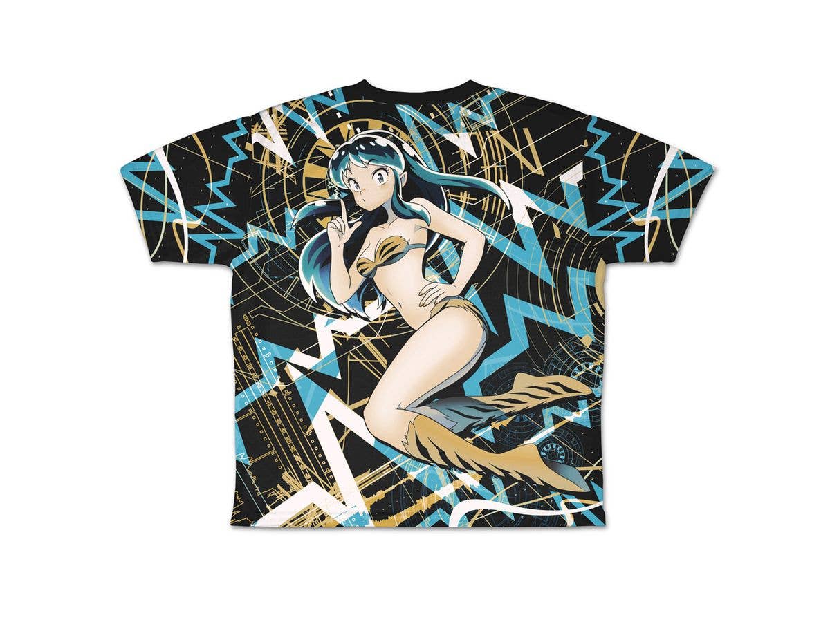 Urusei Yatsura: Original Illustration Of Lum Double-Sided Full Graphic T-Shirt / Xl