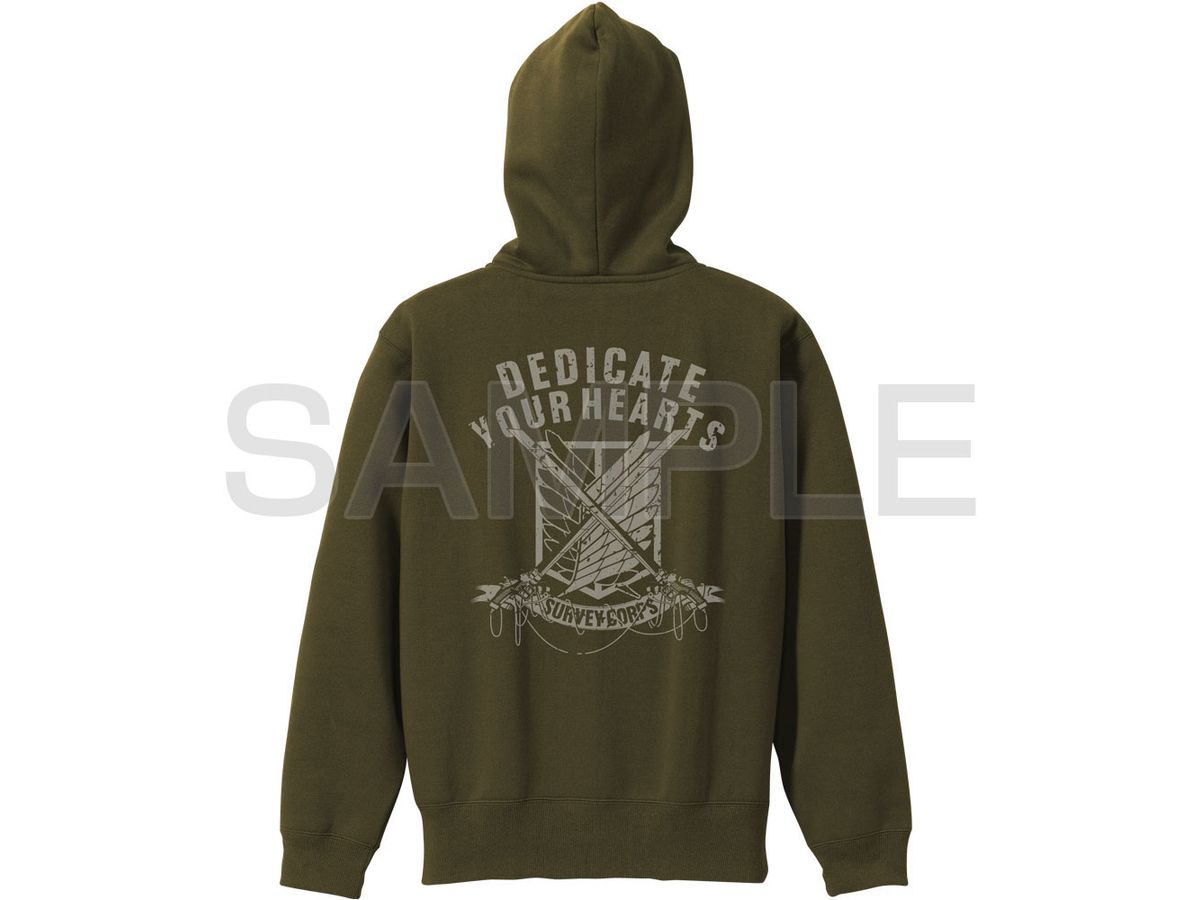 Attack on Titan: Survey Corps Pullover Hoodie MOSS S