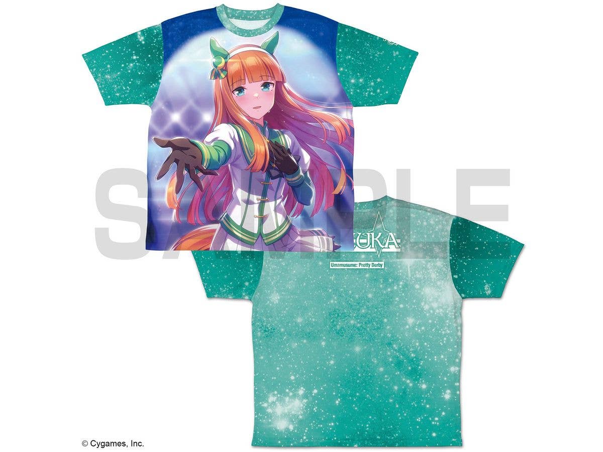 Uma Musume Pretty Derby: Silence Suzuka Double-Sided Full Graphic T-Shirt / M