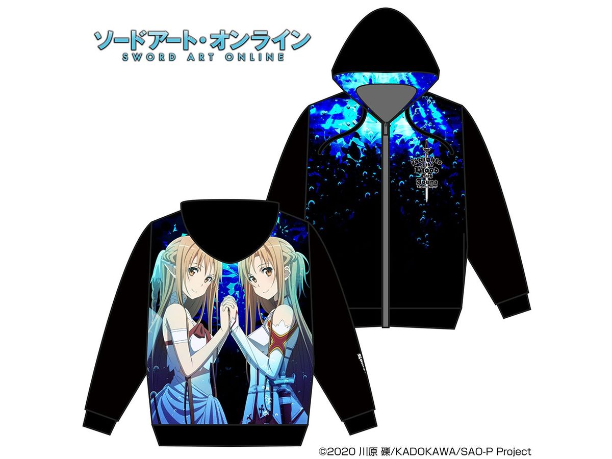 Sword Art Online: Asuna and Asuna Full Graphic Zip Hoodie L