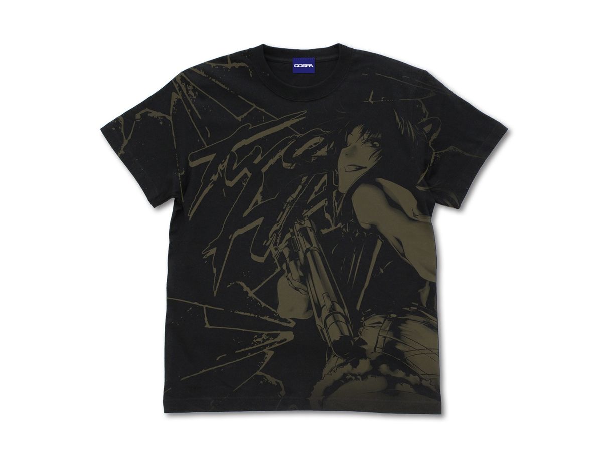 Black Lagoon: Revy All Print T-shirt BLACK XL