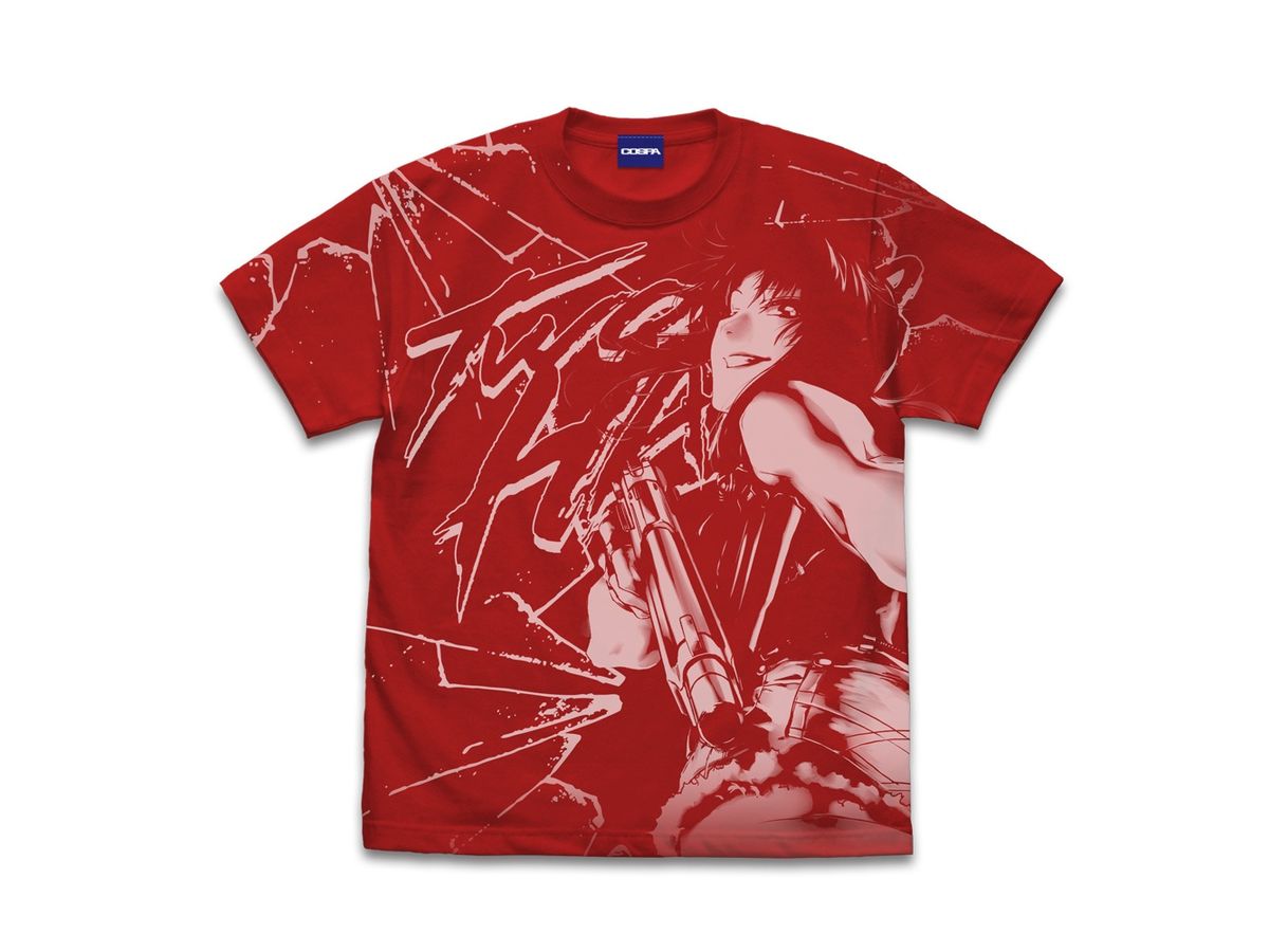 Black Lagoon: Revy All Print T-shirt RED L