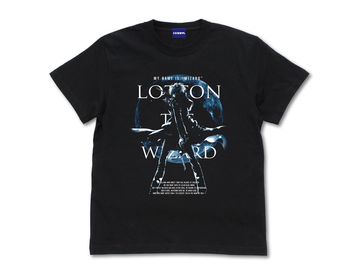 Black Lagoon: Lotton The Wizard T-shirts BLACK M