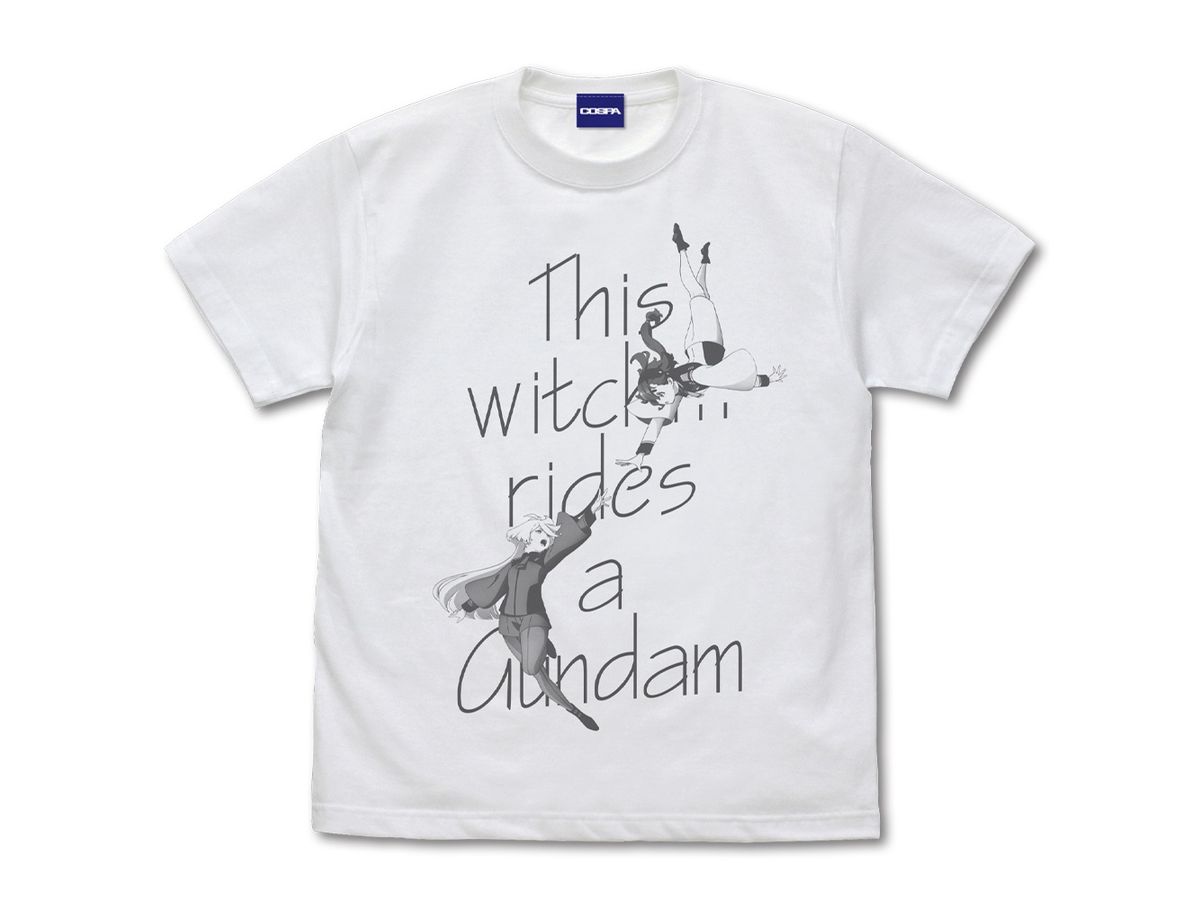 Mobile Suit Gundam The Witch From Mercury: Suletta & Miorine T-shirt WHITE M