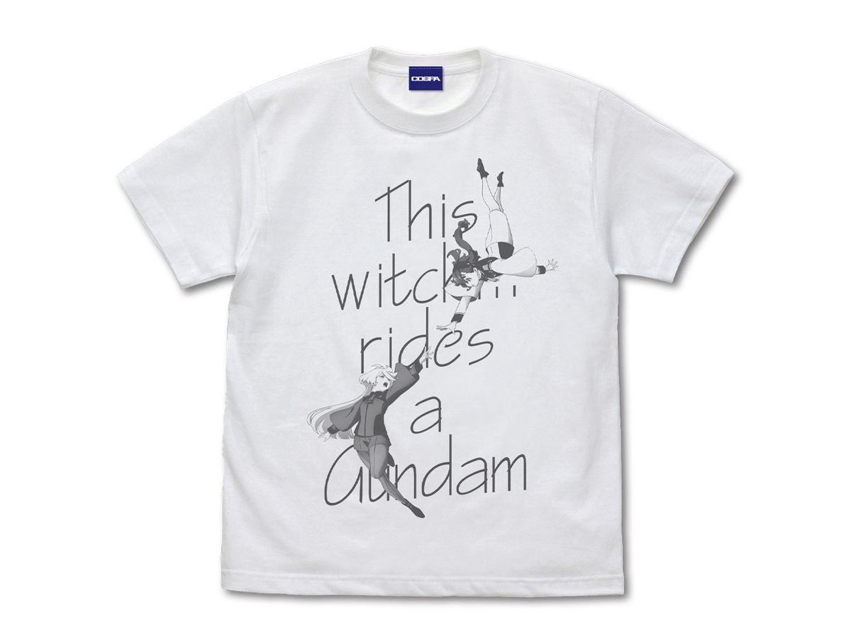 Mobile Suit Gundam The Witch From Mercury: Suletta & Miorine T-shirt WHITE XL
