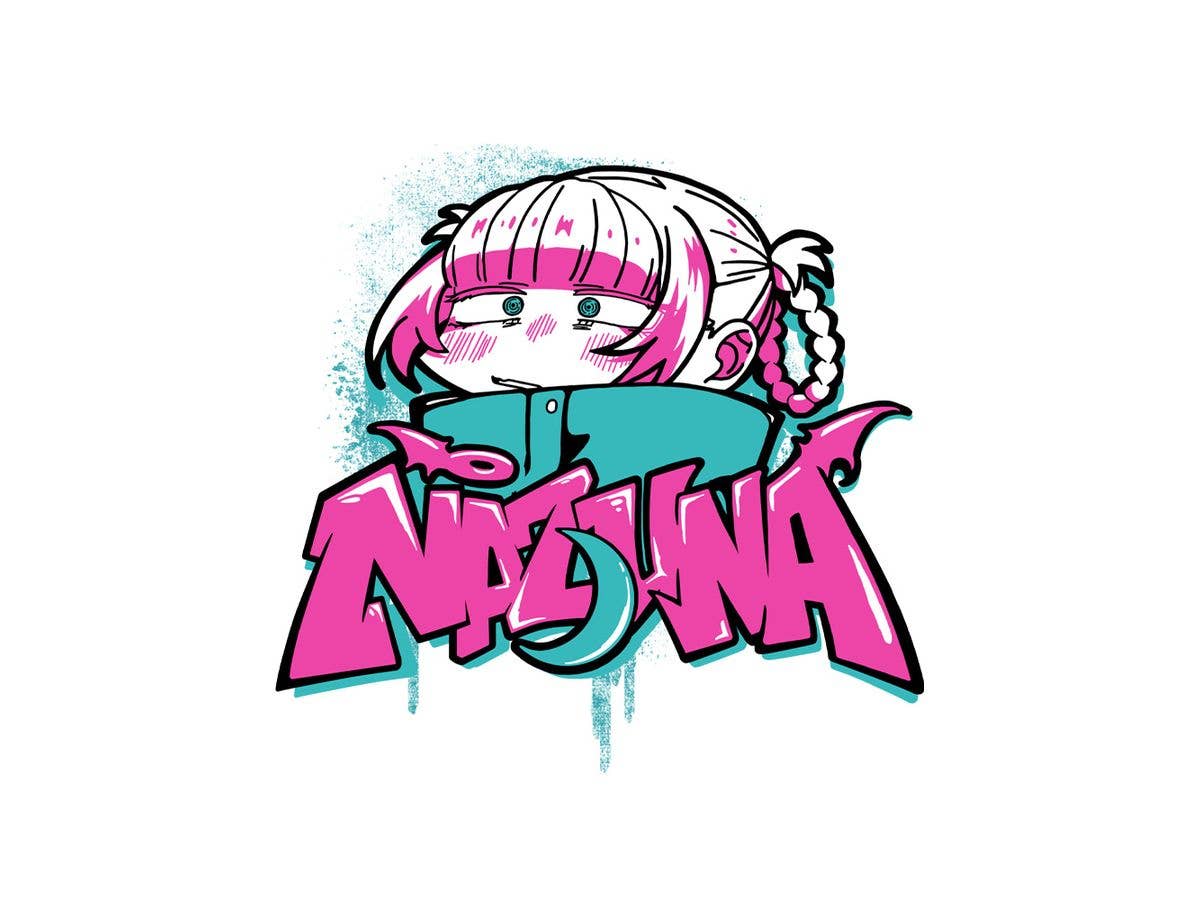 Yofukashi no Uta: Nazuna Paint Art T-Shirt/WHITE-S