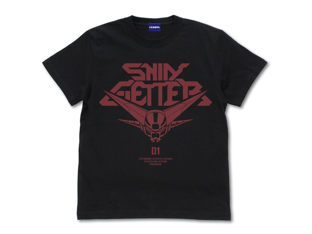 Change Getter Robo!! The Last Day of the World: Shin Getter 1 Icon T-shirt BLACK S