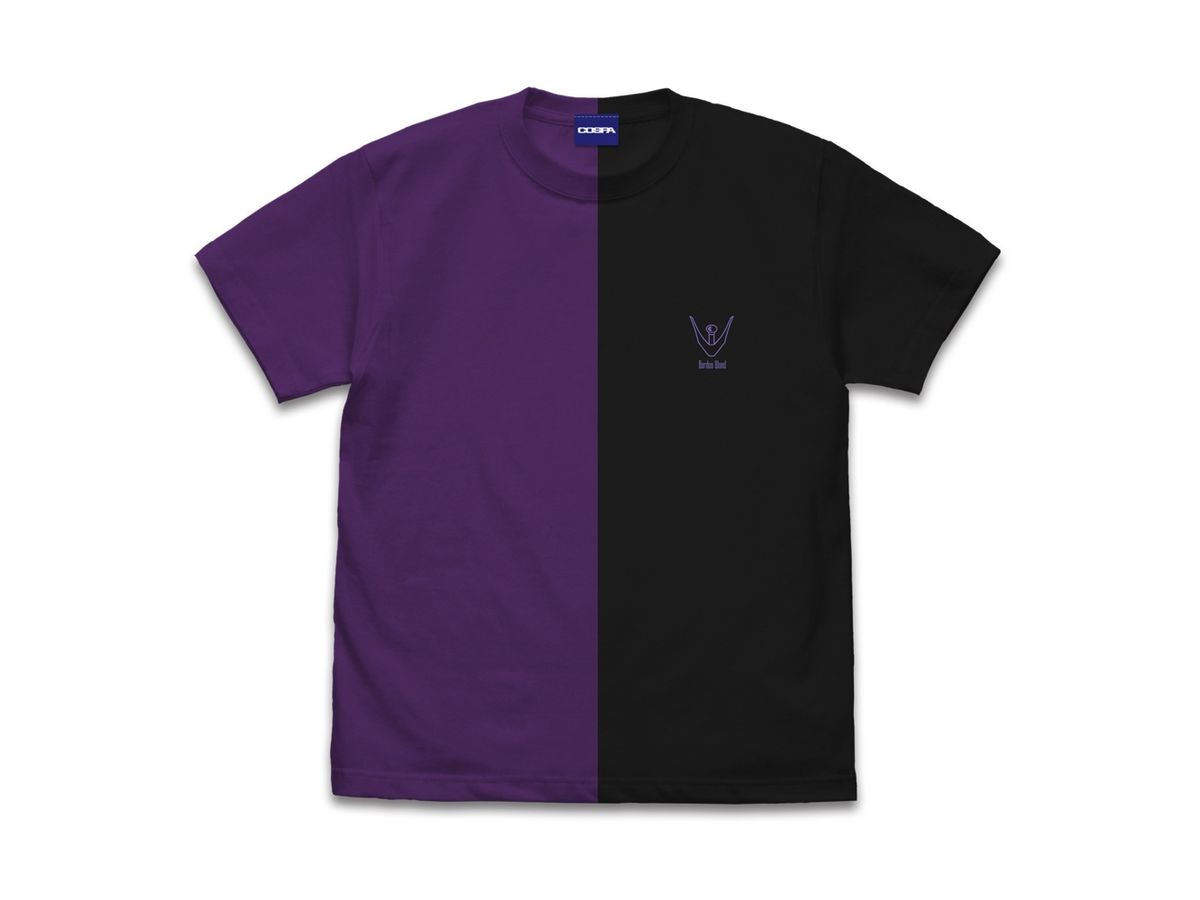 Mazinger Z: Baron Ashura Nikoichi T-shirt PURPLE x BLACK XL