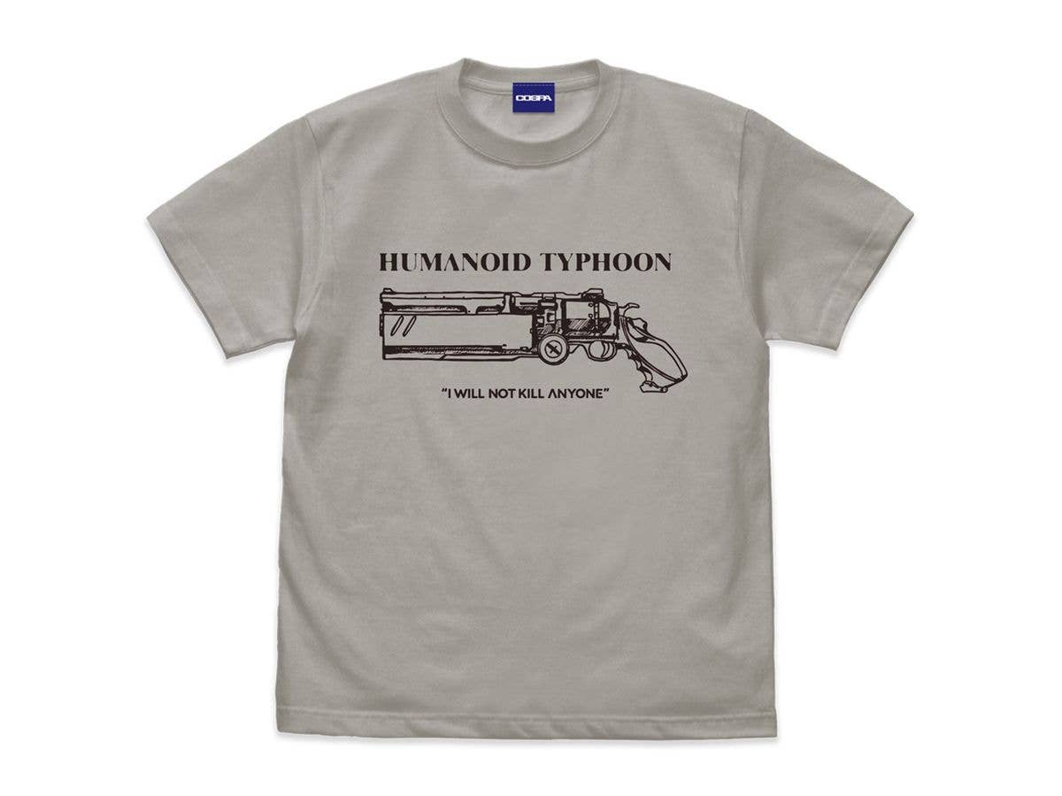 TRIGUN STAMPEDE: Peace Bringer T-shirt LIGHT GRAY S
