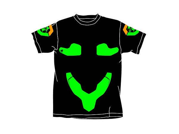 Evangelion: Movie Unit-01 T-Shirt / Black-XL