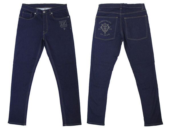 Mobile Suit Gundam: Zeon Earth Army Relaxation Jeans M