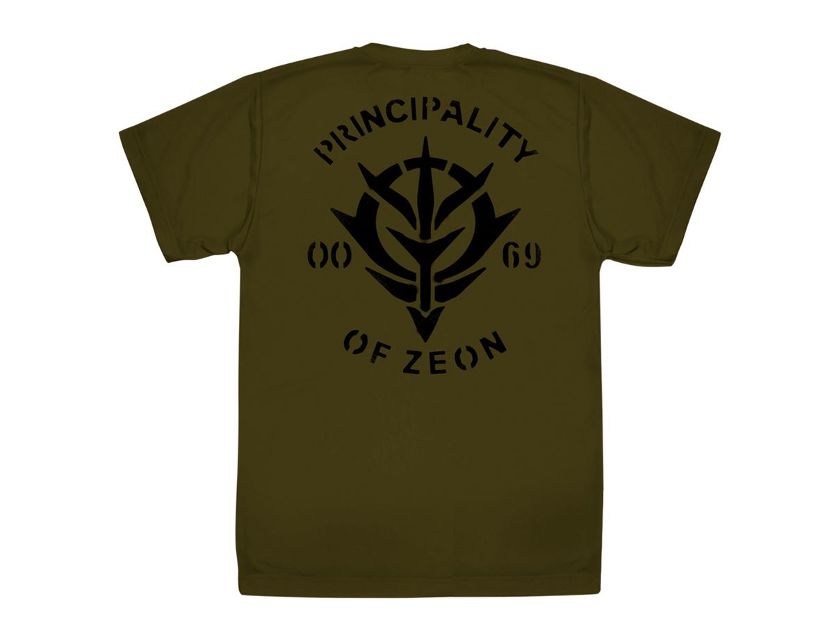 Mobile Suit Gundam: Zeon Armed ForcesDry T-shirt MOSS S