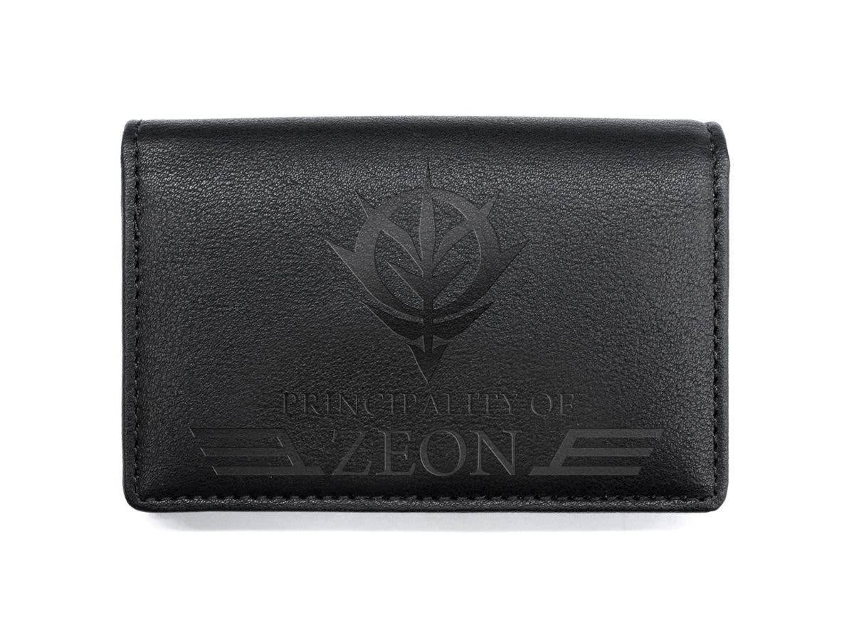 Mobile Suit Gundam: Zeon Earth Forces Synthetic Leather Card Case
