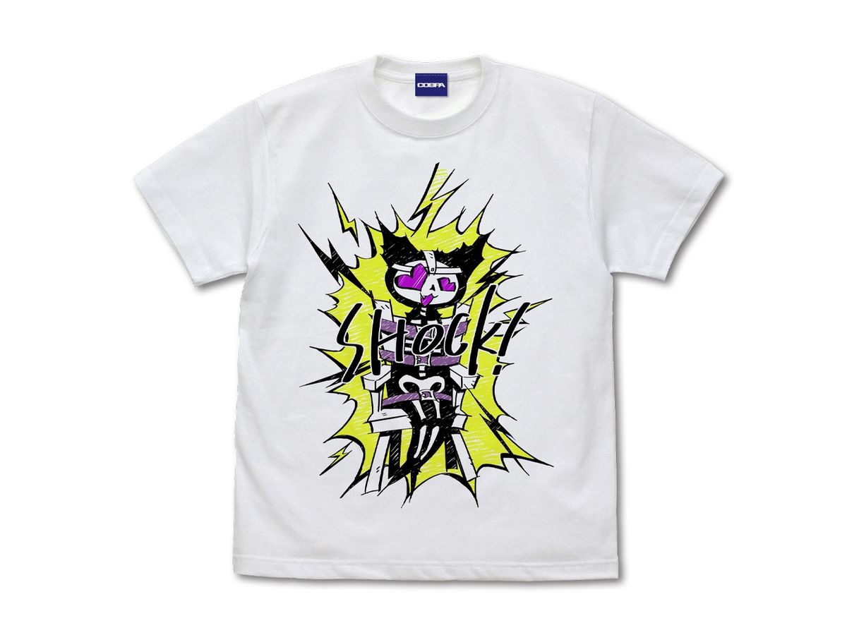 Bayonetta: Shock Cat T-shirt (Shockin' Shorty White) WHITE L