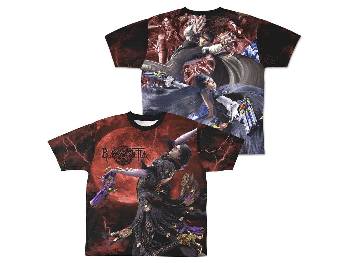 Bayonetta Double-sided Full Graphic T-shirt M