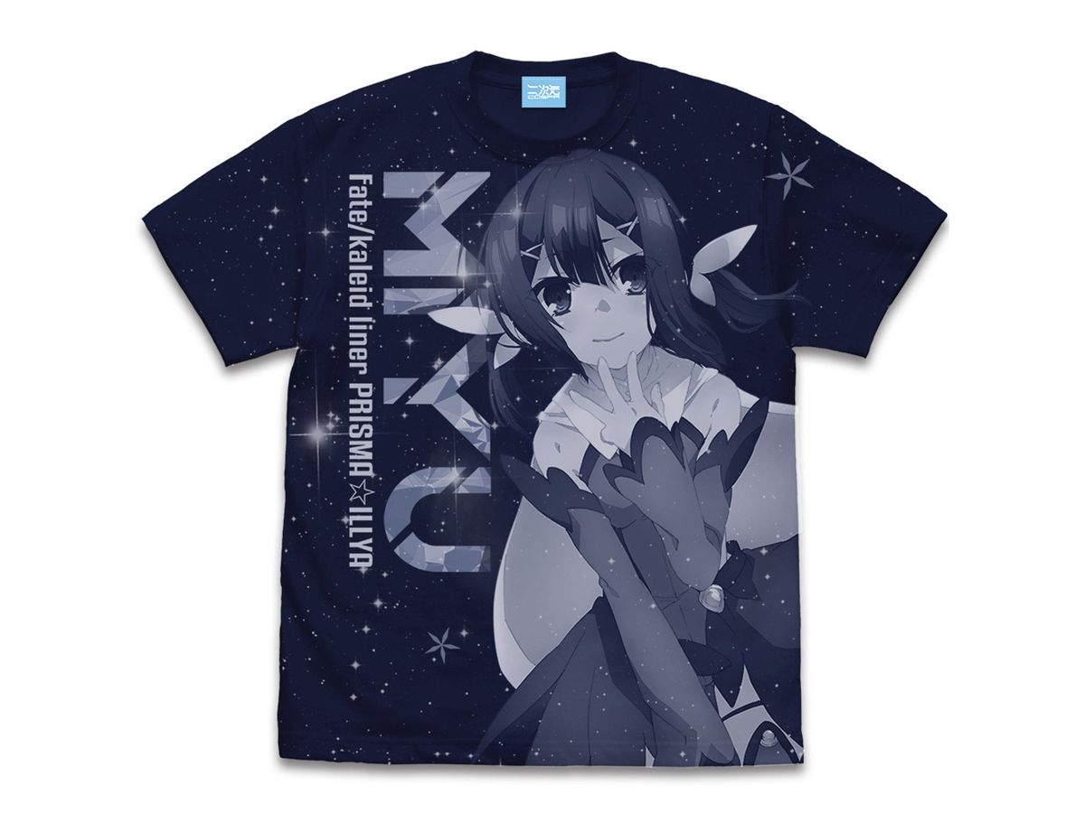 Fate/kaleid liner Prisma Illya: Miyu All Print T-shirt Ver.2.0 NAVY L