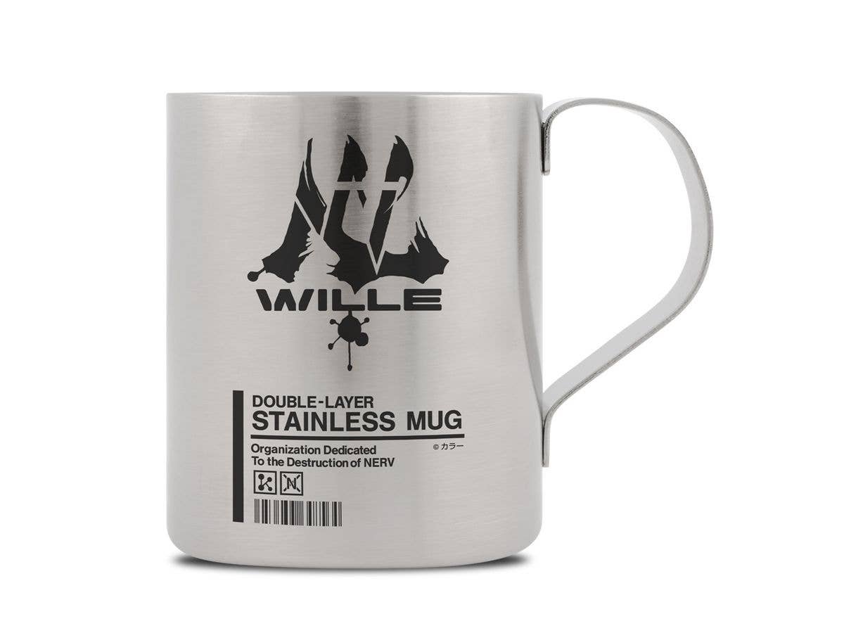 Evangelion: Wille Double-Walled Stainless Steel Mug