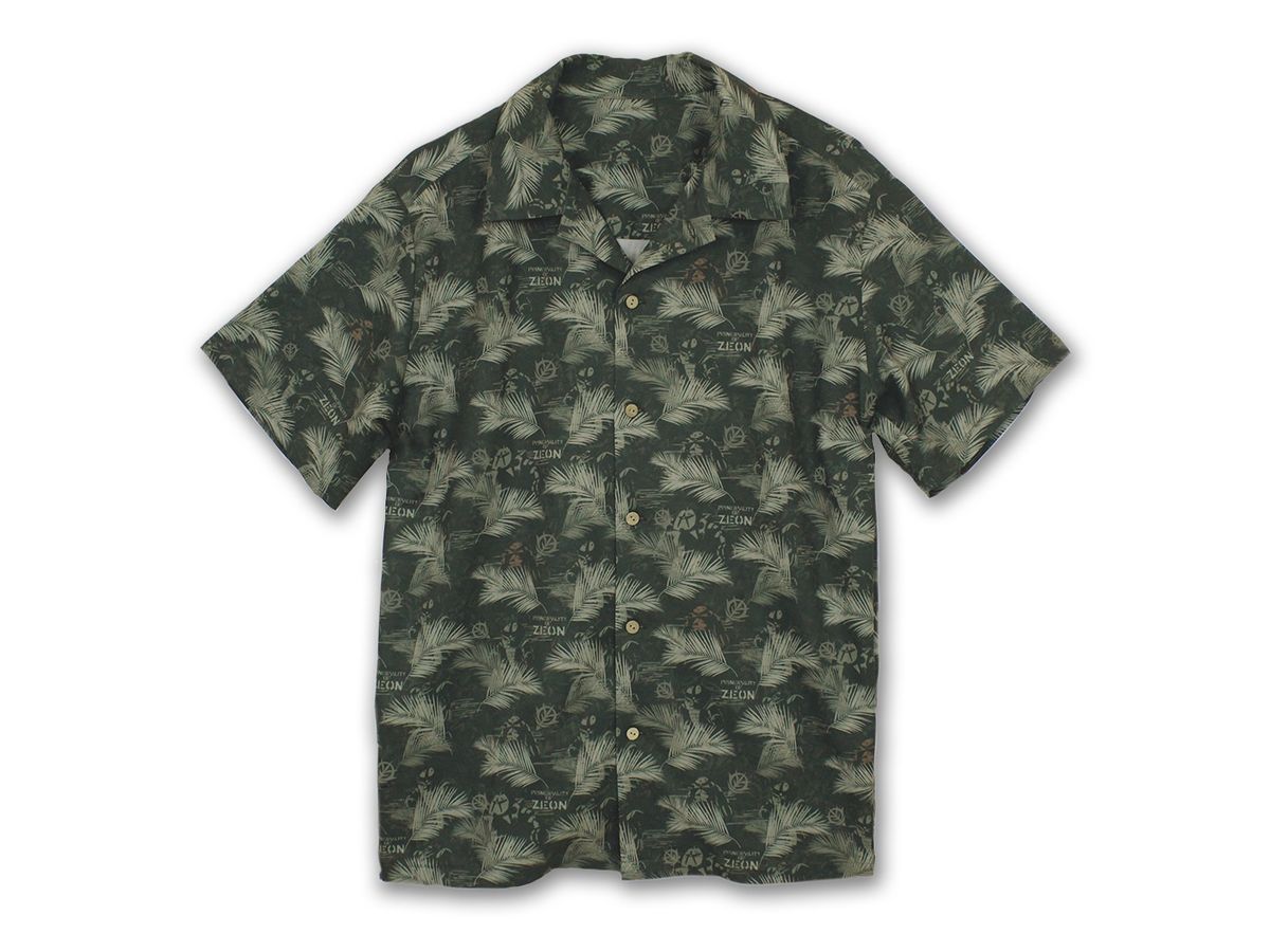 Mobile Suit Gundam Jaburo Invasion Aloha Shirt M