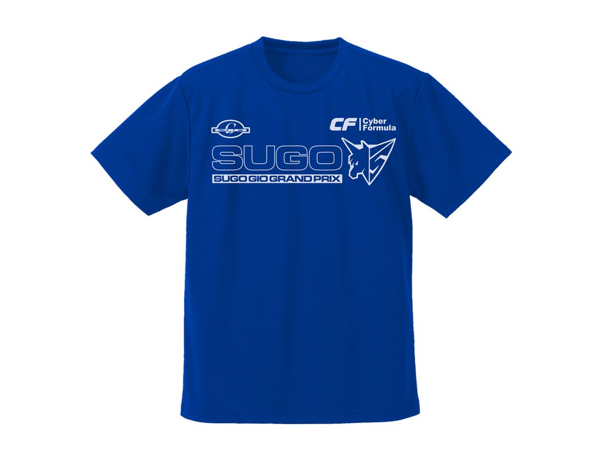 Future GPX Cyber Formula SIN: Sugo GIO Grand Prix Dry T-shirt BLUE XL