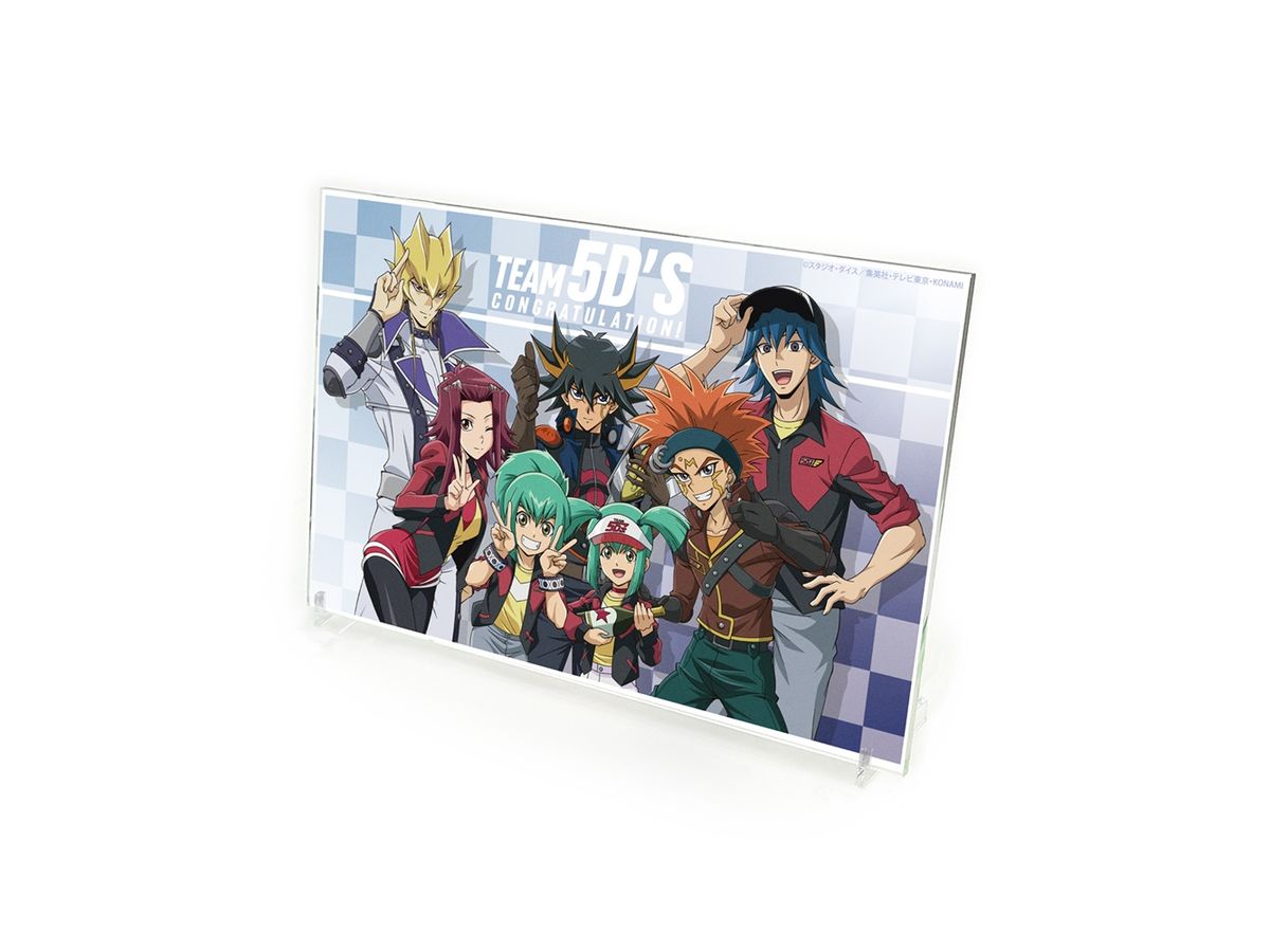 Yu-Gi-Oh 5D's: Team 5D's WRGP Winning Acrylic Art Stand