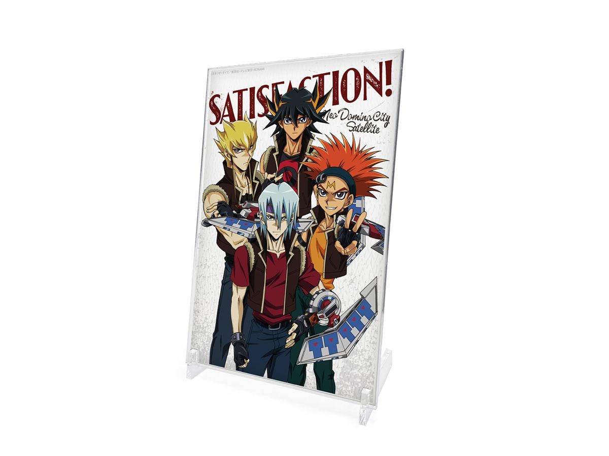 Yu-Gi-Oh 5D's: Let's Satisfy Team Satisfaction! Acrylic Art Stand
